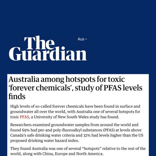 Australia’s PFAS Problem: Why ‘Forever Chemicals’ Are a Growing Concern